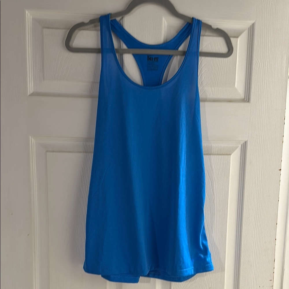 Nike Blue Sleeveless Relaxed Tank Top